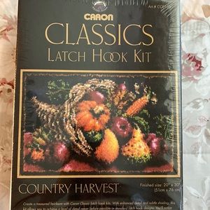 Latch Hook Rug Kit Country Harvest